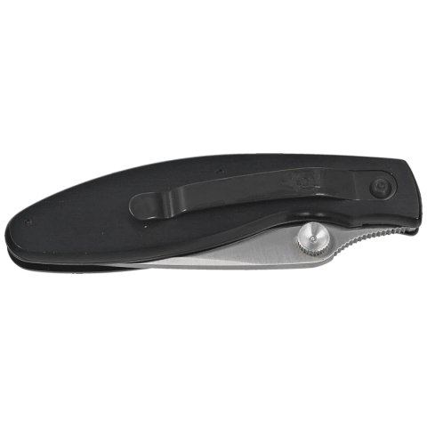 Nóż składany Muela KMC-7OL Black Aluminium/Olive Wood, Satin 440C Muela