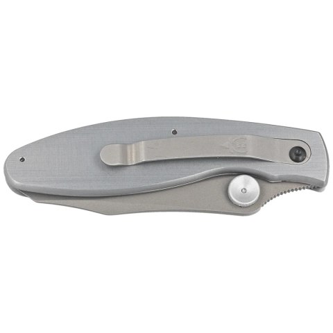 Nóż składany Muela KSC-7M Gray Aluminium/Black Micarta, Satin 440C Muela