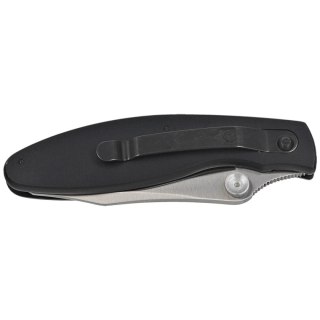 Nóż składany Muela KSC-7OL Black Aluminium/Olive Wood, Satin P/S 440C Muela