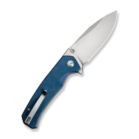Nóż składany Sencut Skarnax Blue Canvas Micarta, Satin 9Cr18MoV (S24025-3) Sencut by We Knife