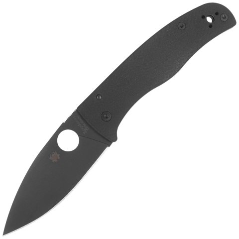 Nóż składany Spyderco Bodacious Black G10, Black DLC CPM S30V by Sal Glesser (C263GPBK) Spyderco Inc.