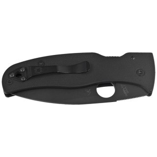 Nóż składany Spyderco Bodacious Black G10, Black DLC CPM S30V by Sal Glesser (C263GPBK) Spyderco Inc.