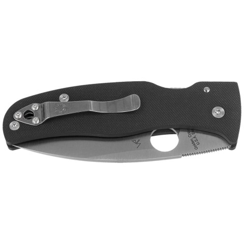 Nóż składany Spyderco Bodacious Black G10, Satin CPM S30V by Sal Glesser (C263GP) Spyderco Inc.