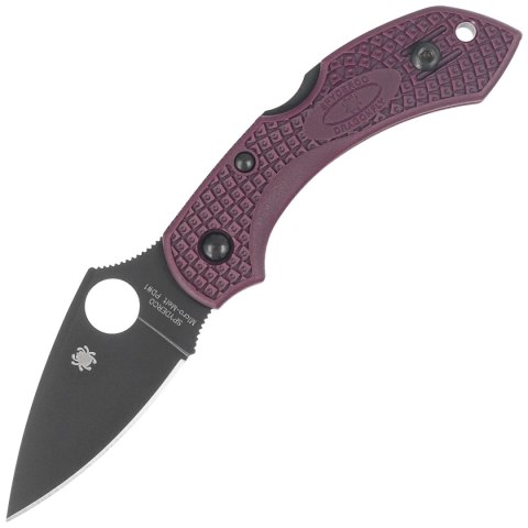 Nóż składany Spyderco DragonFly 2 Sprint Run Burgundy FRN, TiCN Micro-Melt PD#1 by Sal Glesser (C28BGBK2) Spyderco Inc.
