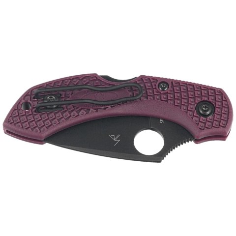 Nóż składany Spyderco DragonFly 2 Sprint Run Burgundy FRN, TiCN Micro-Melt PD#1 by Sal Glesser (C28BGBK2) Spyderco Inc.
