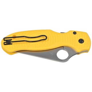 Nóż składany Spyderco Para 3 Salt Yellow FRN, Satin MagnaCut by Eric Glesser (C223PYL) Spyderco Inc.