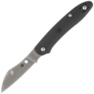 Nóż składany Spyderco Roadie XL Black FRN, Satin M398 by Sal Glesser (C267BKP) Spyderco Inc.