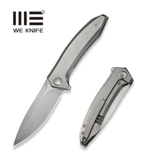 Nóż składany WE Knife Acuminal Gray Titanium, Hand Rubbed Satin Vanax (WE23070-2) WE Knife
