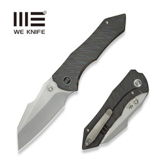 Nóż składany WeKnife High-Fin XL Tiger Stripe Titanium, Polished Bead Blasted CPM 20CV by Gavko Knives (WE24010-4) WE Knife