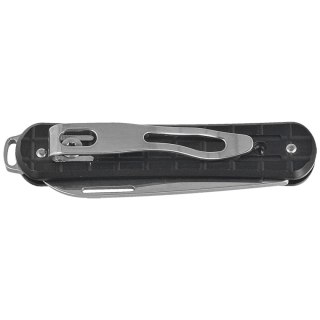 Scyzoryk Fox Vulpis Grenade Pattern Black Aluminium, Polished N690Co (FX-VPGP130 BK) FOX