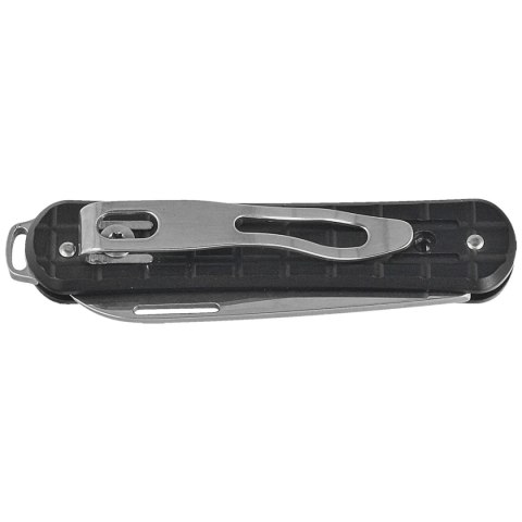 Scyzoryk Fox Vulpis Grenade Pattern Black Aluminium, Polished N690Co (FX-VPGP130 BK) FOX