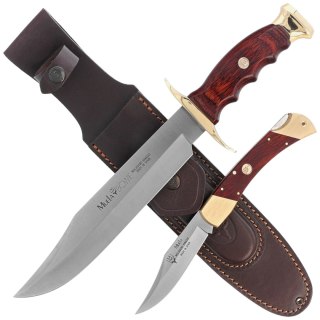 Zestaw noży Muela BW-22N: BW-22 i 10M Pakka Wood, Satin X50CrMoV15 Muela