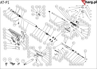 O-Ring 9*2,5 wiatrówka Hatsan AT44, BullBoss, Flash, FlashPup, Galatian, Gladius, Trophy, Vectis (2319) Hatsan Arms