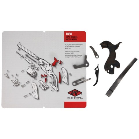 Zestaw naprawczy Pietta 1858 Remington New Model Army (AC075) Pietta Firearms