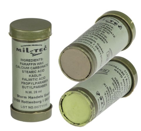 Farba maskująca w sztyfcie Mil-Tec, Olive/Brown (16340000) Mil-Tec