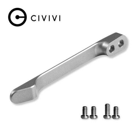 Klips i zestaw śrub Civivi Gray Titanium do WE i Civivi (T003C) Civivi by WE Knife