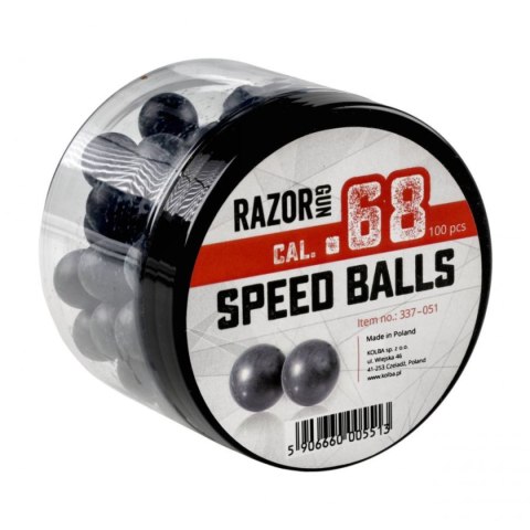 Kule gumowe RazorGun Speed Balls .68 / 100 szt. do Umarex T4E HDS i SG-68 (337-051) RazorGun