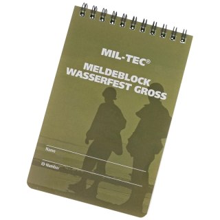 Notes wodoodporny Mil-Tec 100 x 150 mm (15981002) Mil-Tec
