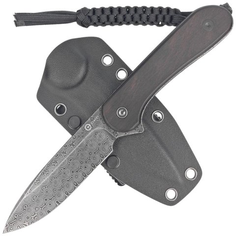 Nóż Civivi Elementum Fixed Tactical Black Ebony Wood, Damascus (C2105-DS1) Civivi by WE Knife