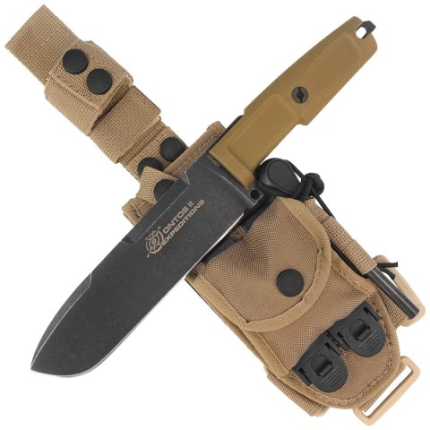 Nóż Extrema Ratio Ontos II Expeditions Desert Forprene, Dark Stonewashed MIL-C N690 (04.1000.0122/EXP) Extrema Ratio
