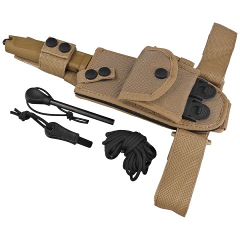 Nóż Extrema Ratio Ontos II Expeditions Desert Forprene, Dark Stonewashed MIL-C N690 (04.1000.0122/EXP) Extrema Ratio