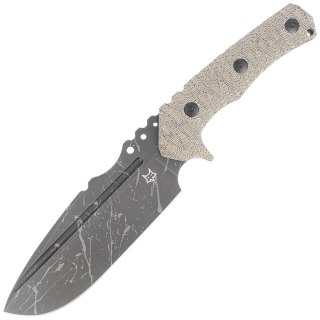 Nóż Fox URO OD Green Canvas Micarta, Acid Washed Niolox by Wander Tactical (FX-623 ODA) FOX