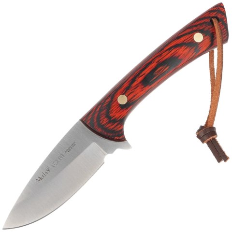 Nóż Muela Colibri COL-9.R Coral Pakka Wood, Satin X50CrMoV15 Muela