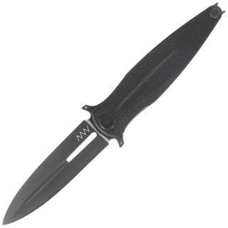 Nóż składany ANV Z400 BB Black G10, Black DLC Sleipner (ANVZ400-015) ANV - Acta Non Verba Knives