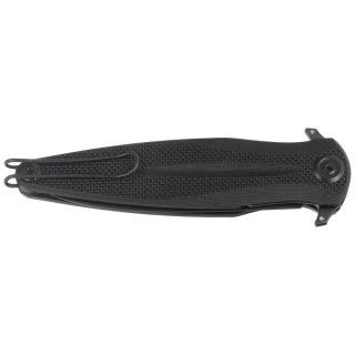 Nóż składany ANV Z400 BB Black G10, Black DLC Sleipner (ANVZ400-015) ANV - Acta Non Verba Knives