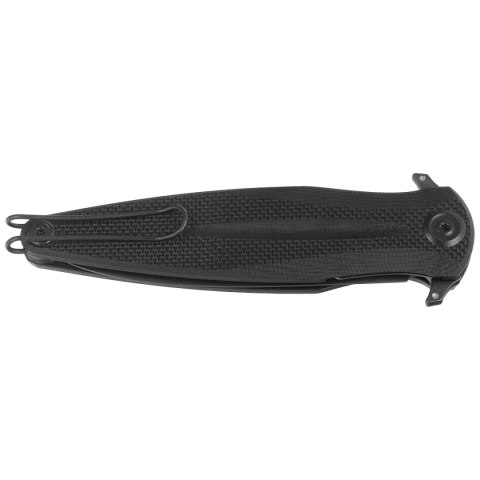Nóż składany ANV Z400 BB Black G10, Black DLC Sleipner (ANVZ400-015) ANV - Acta Non Verba Knives