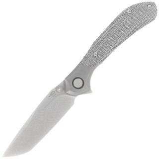Nóż składany Bestech Constellation Grey Titanium/Black Micarta, Dark Bead Blasted/Stonewashed MagnaCut by Munko Knives (BT2501A) Bestech Knives