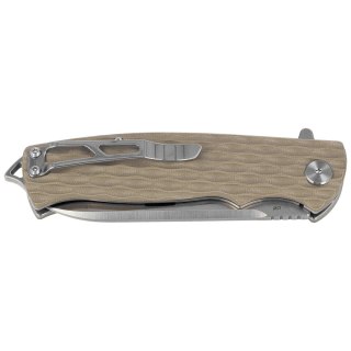 Nóż składany Bestech Grampus Beige G10, Stonewashed/Satin D2 (BG02C) Bestech Knives