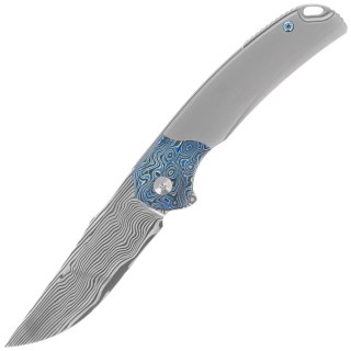 Nóż składany Bestech Supernova Grey Titanium/Zirconium Timascus, Damasteel (BT2111E) Bestech Knives