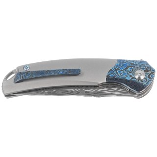 Nóż składany Bestech Supernova Grey Titanium/Zirconium Timascus, Damasteel (BT2111E) Bestech Knives