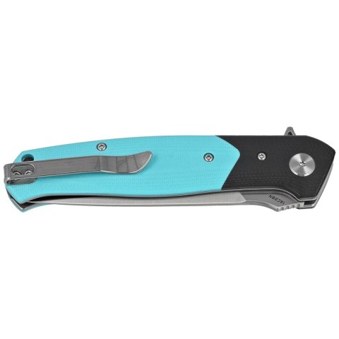 Nóż składany Bestech Swordfish Black/Light Blue G10, Satin 14C28N (BG62F) Bestech Knives