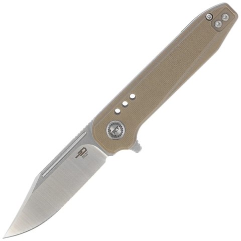 Nóż składany Bestech Syntax CP Beige G10, Stonewashed/Satin CPM 154CM by Todd Knife and Tool (BG41B) Bestech Knives