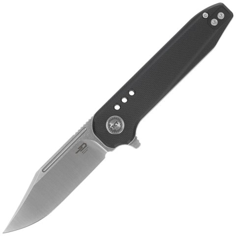 Nóż składany Bestech Syntax CP Black G10, Stonewashed/Satin CPM 154CM by Todd Knife and Tool (BG41A) Bestech Knives