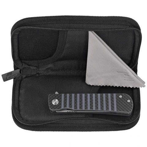 Nóż składany Bestech Titan Black Carbon Fiber/Blue G10, Stonewashed/Satin 154CM by Keanu Alfaro (BL04B) Bestech Knives