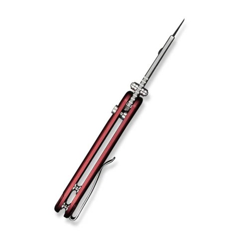 Nóż składany Civivi Elementum Utility Burgundy Aluminium, Stonewashed 6Cr13 (C23039B-5) Civivi by WE Knife