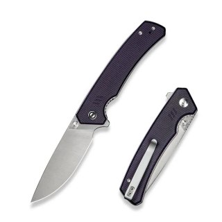 Nóż składany Civivi Merit Purple Canvas Micarta, Satin 14C28N (C24012-3) Civivi by WE Knife