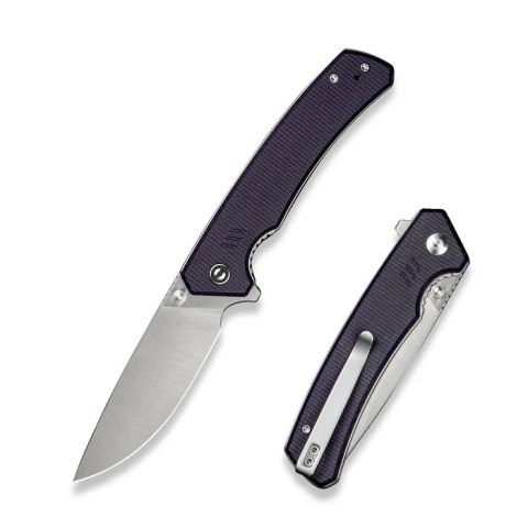 Nóż składany Civivi Merit Purple Canvas Micarta, Satin 14C28N (C24012-3) Civivi by WE Knife