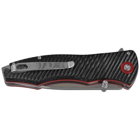 Nóż składany Muela Panzer-10BM Black Micarta, Satin D2 Muela