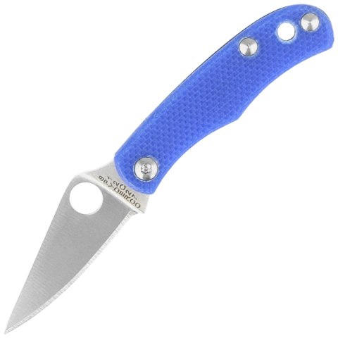 Nóż składany Spyderco Bug Blue G10, Satin 12C27 (C133GBLP) Spyderco Inc.