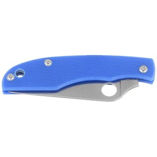 Nóż składany Spyderco Grasshopper Blue G10, Satin 12C27 (C138GBLP) Spyderco Inc.