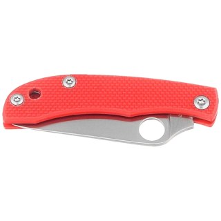 Nóż składany Spyderco Honeybee Red G10, Satin 12C27 (C137GRDP) Spyderco Inc.