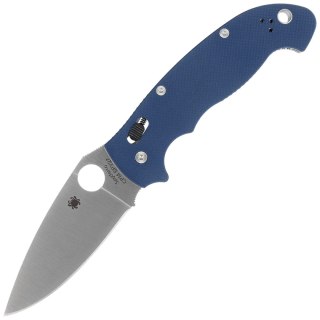 Nóż składany Spyderco Manix 2 XL Cobalt Blue, Satin CPM SPY27 by Eric Glesser (C95GPCBL2) Spyderco Inc.