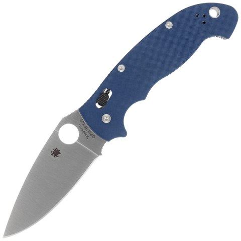 Nóż składany Spyderco Manix 2 XL Cobalt Blue, Satin CPM SPY27 by Eric Glesser (C95GPCBL2) Spyderco Inc.