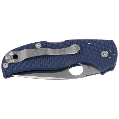 Nóż składany Spyderco Native 5 Cobalt Blue G10, Satin CPM SPY27 by Sal Glesser (C41GPCBL5) Spyderco Inc.