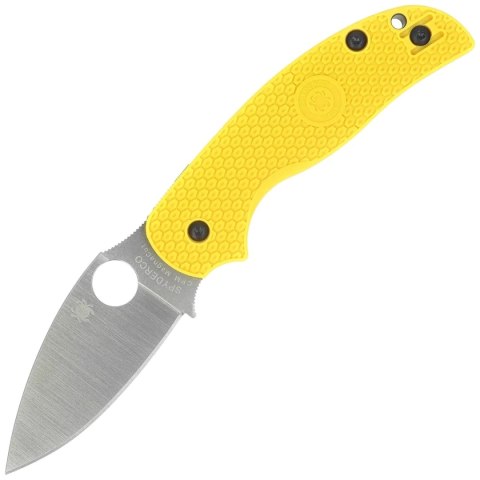 Nóż składany Spyderco Sage 5 Lightweight Salt Yellow FRN, Satin MagnaCut by Sal Glesser (C123PYL) Spyderco Inc.