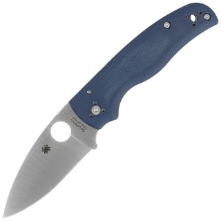 Nóż składany Spyderco Shaman Cobalt Blue G10, Satin CPM SPY27 by Sal Glesser (C229GPCBL) Spyderco Inc.